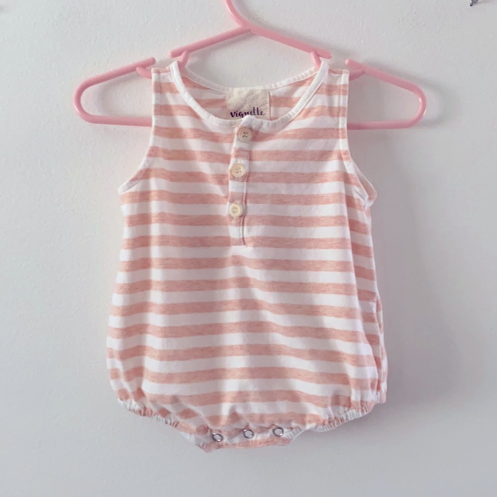 Vignette baby sleeveless one piece